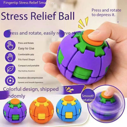 كرة تخفيف التوتر الدوّارة – Fidget Spinner Ball