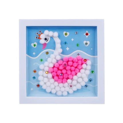 لوحة بوم بوم DIY – DIY PomPom Art Kit